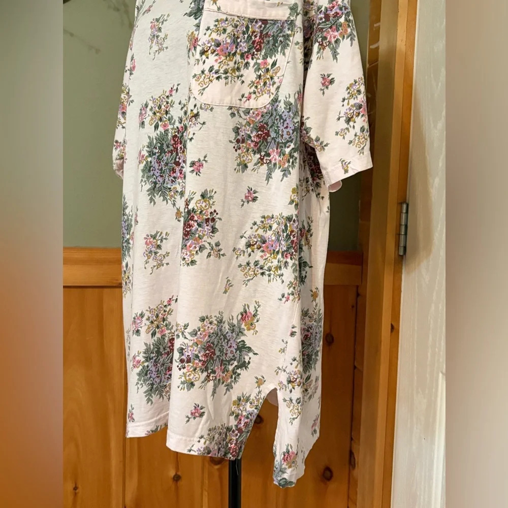 Victoria’s Secret Floral Print Oversized Night Gown size M Gold Tag - Picture 3 of 12